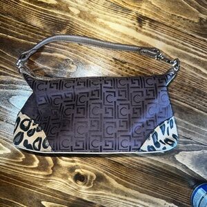 Liz Claiborne Brown and Black Shoulder Bag